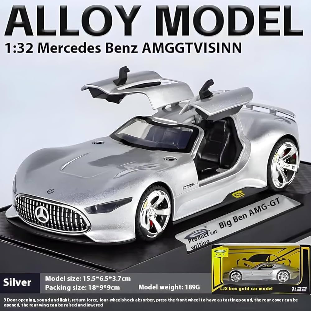 mercedes benz vision gran turismo die cast model car (1:36 scale) mercedes benz vision gran turismo die cast model car (1:36 scale)