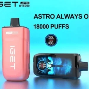 iget astro b18000 – 18,000 puff disposable vape