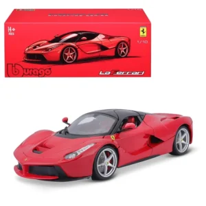 ferrari laferrari bburago die cast model car (1:64 scale)