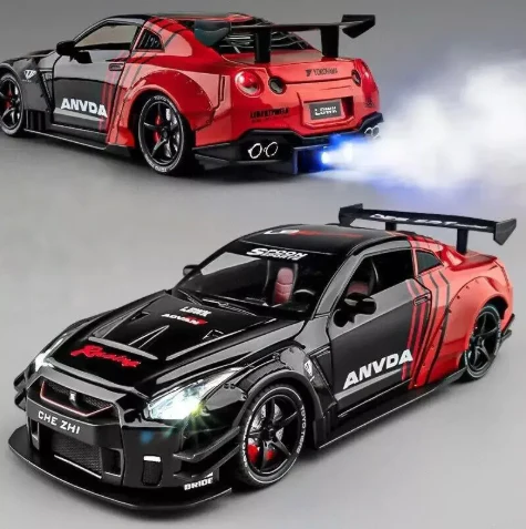 nissan gt r r35 anvda die cast model car (1:24 scale) nissan gt r r35 anvda die cast model car (1:24 scale)