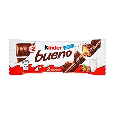 kinder bueno crispy creamy chocolate bar – milk chocolate with hazelnut cream kinder bueno crispy creamy chocolate bar – milk chocolate with hazelnut cream