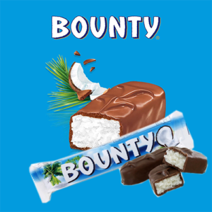 bounty imported chocolate bar
