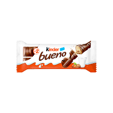 kinder bueno crispy creamy chocolate bar – milk chocolate with hazelnut cream kinder bueno crispy creamy chocolate bar – milk chocolate with hazelnut cream